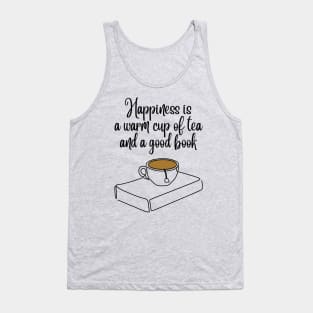 Tea and Books Tank Top